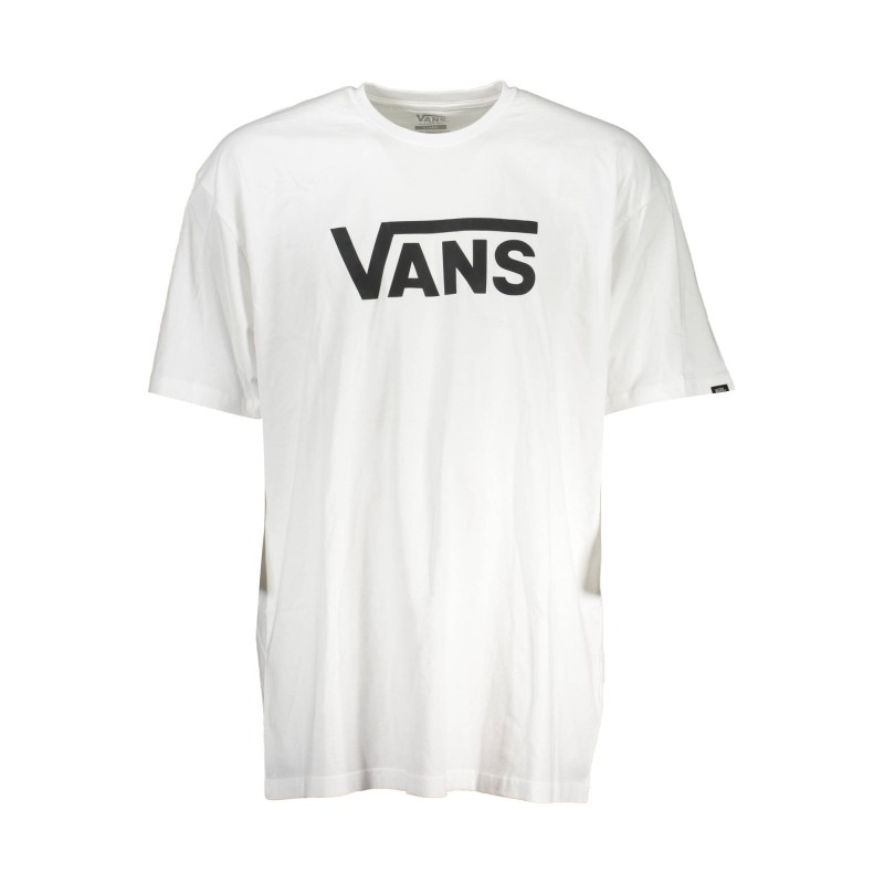 VANS T-SHIRT MANICHE CORTE UOMO BIANCO