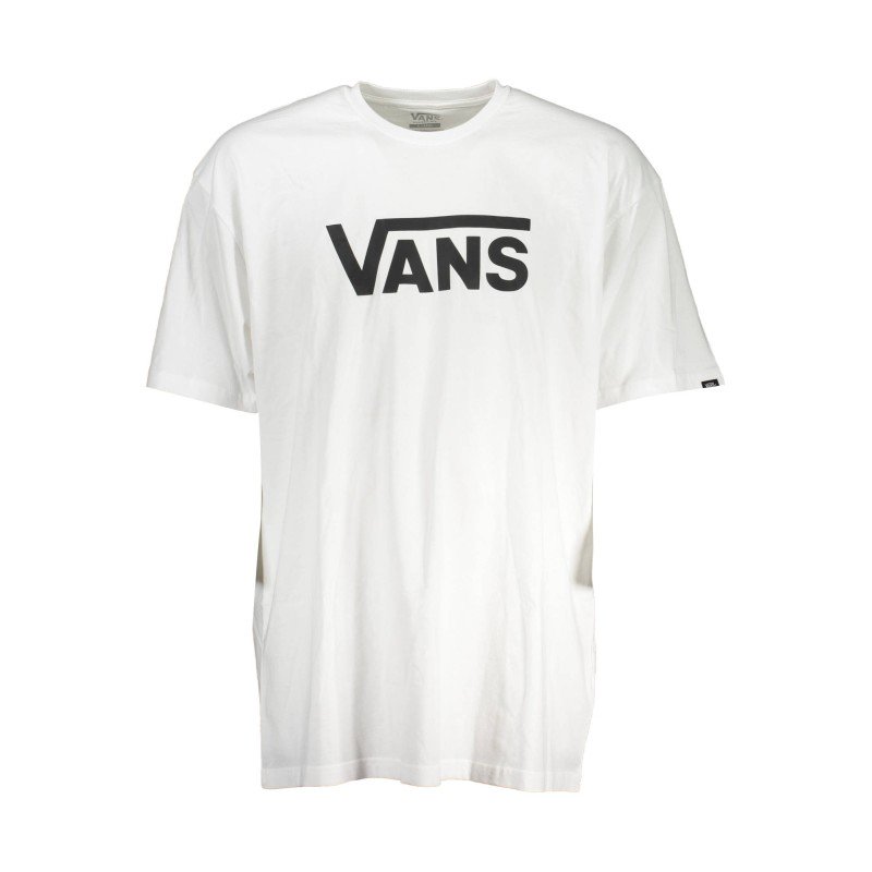 VANS T-SHIRT MANICHE CORTE UOMO BIANCO