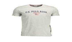 U.S. POLO T-SHIRT MANICHE CORTE UOMO GRIGIO