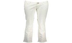 RE-START PANTALONE DONNA BIANCO