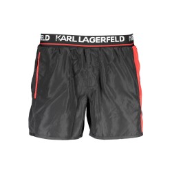 KARL LAGERFELD BEACHWEAR COSTUME PARTE SOTTO UOMO NERO