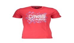 CAVALLI CLASS T-SHIRT MANICHE CORTE UOMO ROSSO