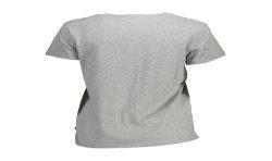 LEVI'S T-SHIRT MANICHE CORTE DONNA GRIGIO