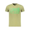 CAVALLI CLASS T-SHIRT MANICHE CORTE UOMO VERDE