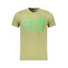 CAVALLI CLASS T-SHIRT MANICHE CORTE UOMO VERDE