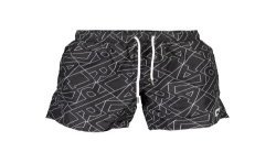 KARL LAGERFELD BEACHWEAR COSTUME PARTE SOTTO UOMO NERO