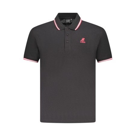 U.S. GRAND POLO MANICHE CORTE UOMO NERO