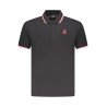 U.S. GRAND POLO MANICHE CORTE UOMO NERO