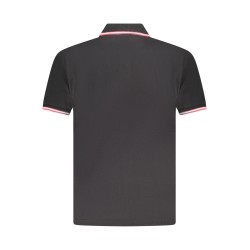 U.S. GRAND POLO MANICHE CORTE UOMO NERO