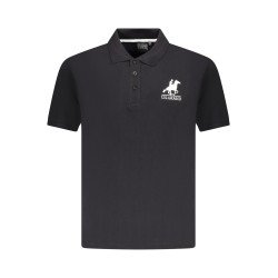 U.S. GRAND POLO MANICHE CORTE UOMO NERO