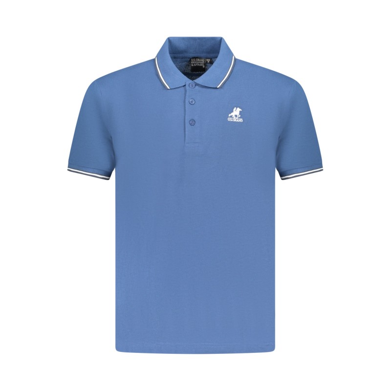 U.S. GRAND POLO MANICHE CORTE UOMO BLU