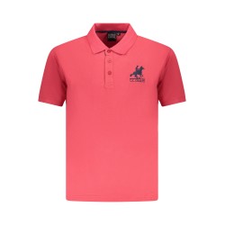 U.S. GRAND POLO MANICHE CORTE UOMO ROSSO