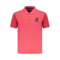 U.S. GRAND POLO MANICHE CORTE UOMO ROSSO