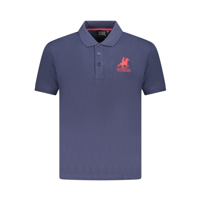 U.S. GRAND POLO MANICHE CORTE UOMO BLU