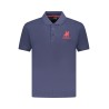 U.S. GRAND POLO MANICHE CORTE UOMO BLU