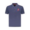 U.S. GRAND POLO MANICHE CORTE UOMO BLU