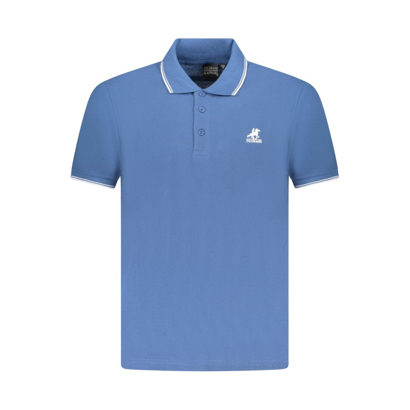 U.S. GRAND POLO MANICHE CORTE UOMO BLU