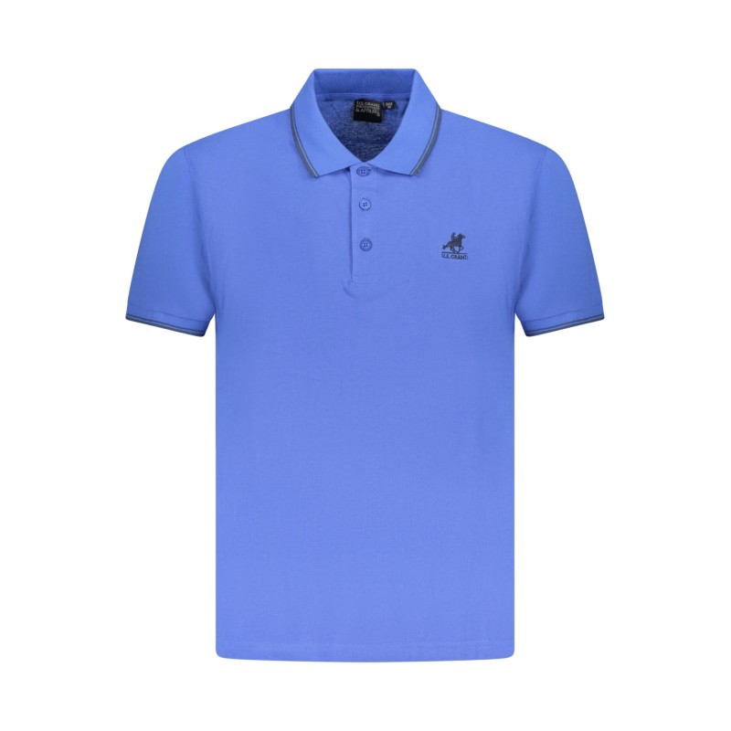 U.S. GRAND POLO MANICHE CORTE UOMO BLU