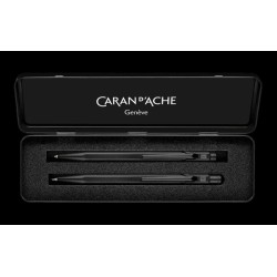 Set 849™ Stylo bille + porte-mine 0,7mm Black Code