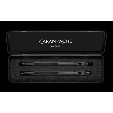 Set 849™ Stylo bille + porte-mine 0,7mm Black Code