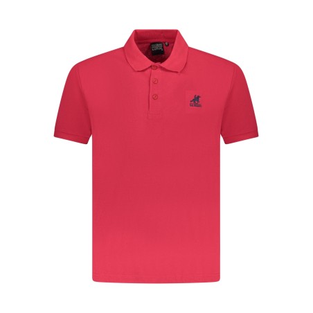 U.S. GRAND POLO MANICHE CORTE UOMO ROSSO