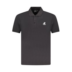 U.S. GRAND POLO MANICHE CORTE UOMO NERO