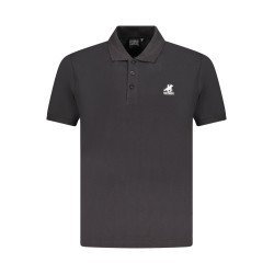 U.S. GRAND POLO MANICHE CORTE UOMO NERO