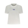 CALVIN KLEIN T-SHIRT MANICHE CORTE DONNA BIANCO