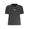 CALVIN KLEIN T-SHIRT MANICHE CORTE DONNA NERO