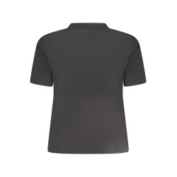 CALVIN KLEIN T-SHIRT MANICHE CORTE DONNA NERO