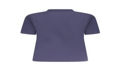 CALVIN KLEIN T-SHIRT MANICHE CORTE DONNA BLU
