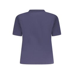 CALVIN KLEIN T-SHIRT MANICHE CORTE DONNA BLU