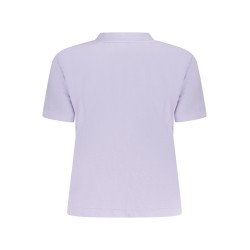 CALVIN KLEIN T-SHIRT MANICHE CORTE DONNA VIOLA