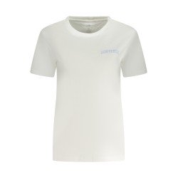CONVERSE T-SHIRT MANICHE CORTE DONNA BIANCO