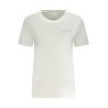 CONVERSE T-SHIRT MANICHE CORTE DONNA BIANCO