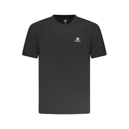 CONVERSE T-SHIRT MANICHE CORTE UOMO NERO