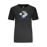 CONVERSE T-SHIRT MANICHE CORTE DONNA NERO