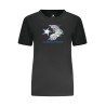 CONVERSE T-SHIRT MANICHE CORTE DONNA NERO