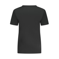 CONVERSE T-SHIRT MANICHE CORTE DONNA NERO