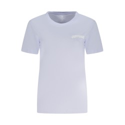 CONVERSE T-SHIRT MANICHE CORTE DONNA VIOLA