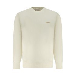 CALVIN KLEIN FELPA SENZA ZIP UOMO BEIGE