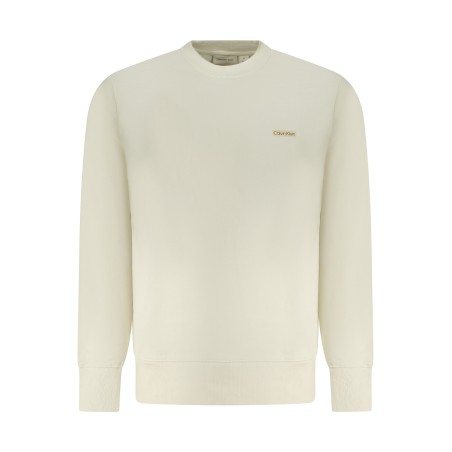 CALVIN KLEIN FELPA SENZA ZIP UOMO BEIGE
