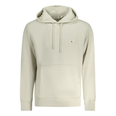 CALVIN KLEIN FELPA SENZA ZIP UOMO BEIGE