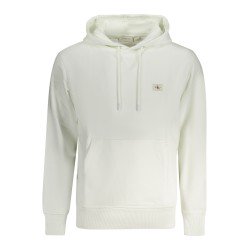 CALVIN KLEIN FELPA SENZA ZIP UOMO BIANCO