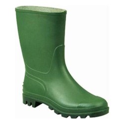 Stivale ginocchio in PVC con fodera in cotone internamente