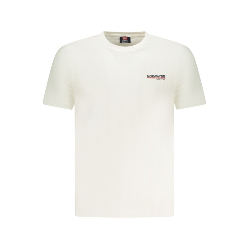 NORWAY 1963 T-SHIRT MANICHE CORTE UOMO BIANCO