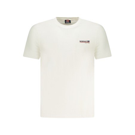 NORWAY 1963 T-SHIRT MANICHE CORTE UOMO BIANCO