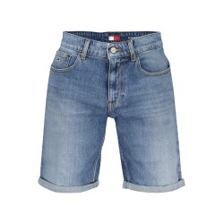 TOMMY HILFIGER JEANS SHORT UOMO BLU