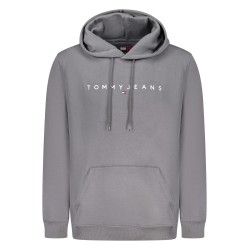 TOMMY HILFIGER FELPA SENZA ZIP UOMO GRIGIO