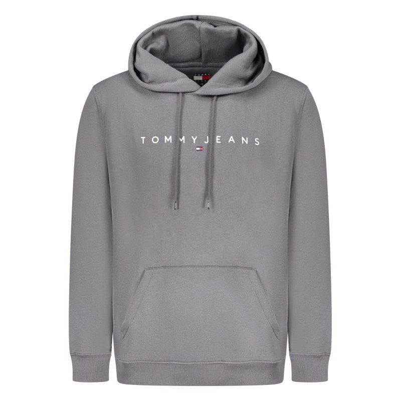 TOMMY HILFIGER FELPA SENZA ZIP UOMO GRIGIO